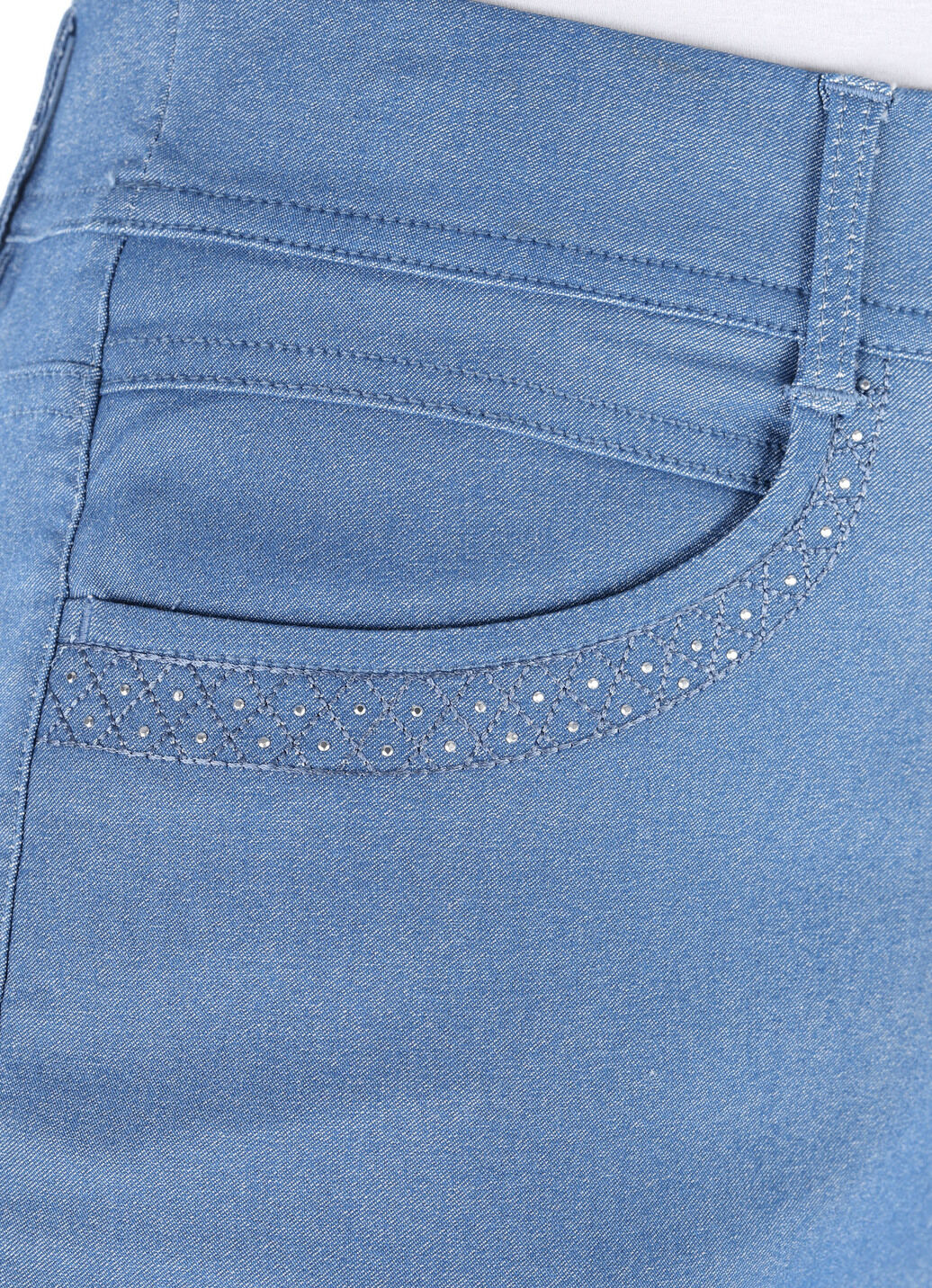 Hose in Denim-Optik
