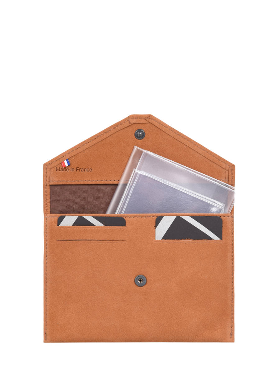 Porte-papiers Etincelle nubuck cuir ETRIER