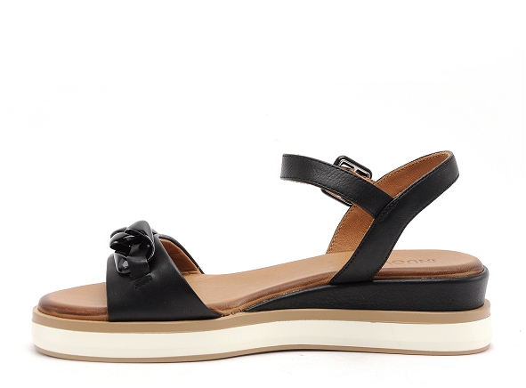 Inuovo nu pieds plats femme 113064 noir