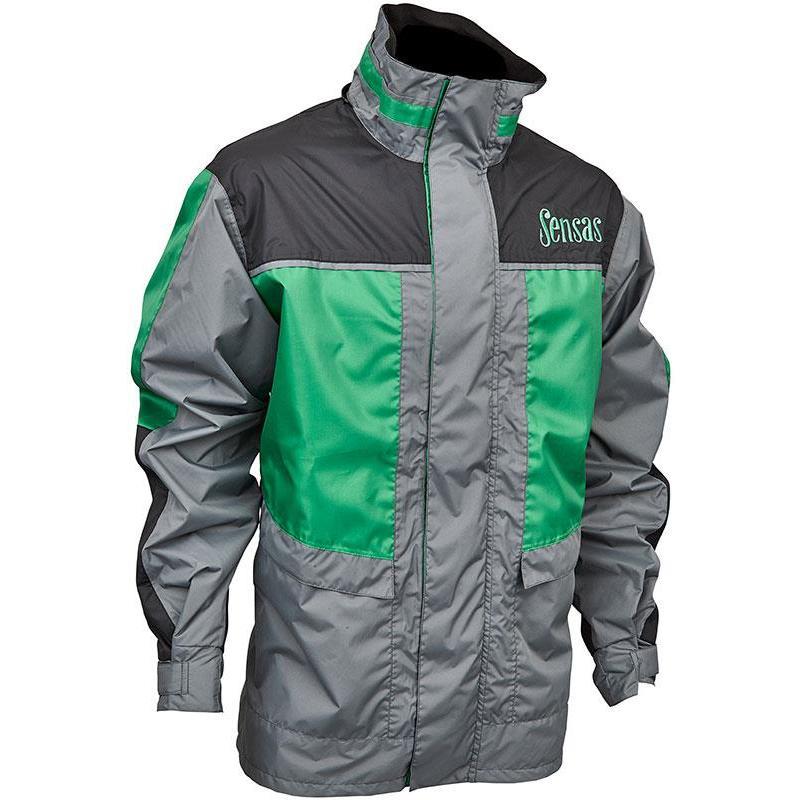 Veste Homme Sensas Club Impermeable - Gris/Vert
