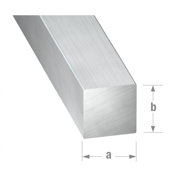 Cqfd Perfil Alumínio Quadrado 6x6mm - 1m - 2421366
