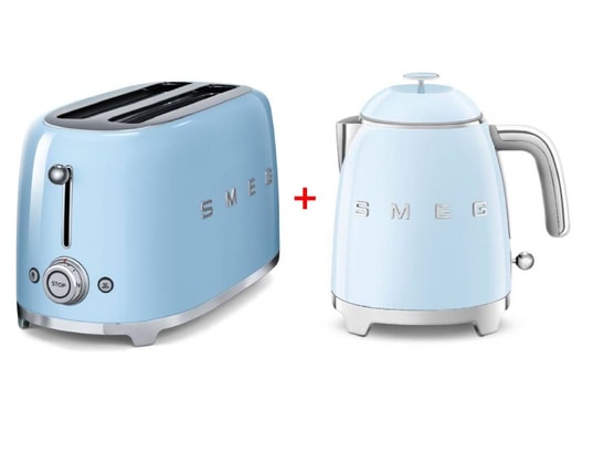 SMEG - Bouilloire KLF05PBEU + TSF02PBEU/1