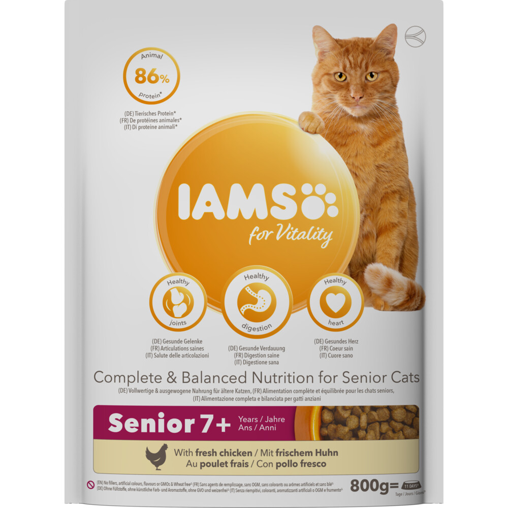 Iams Kat Senior Kip800 gr