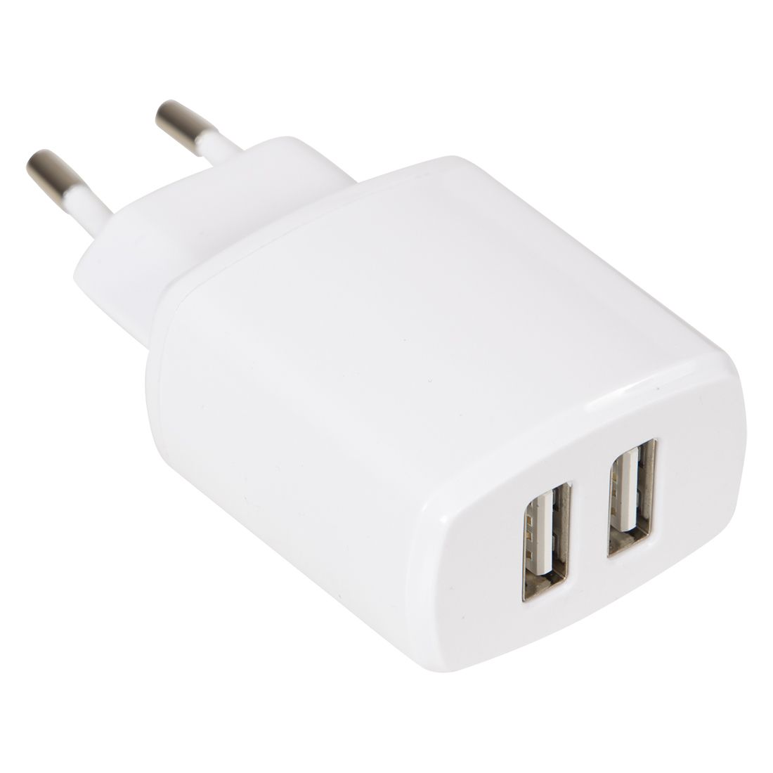 USB charger 3,4A, 2 uttak