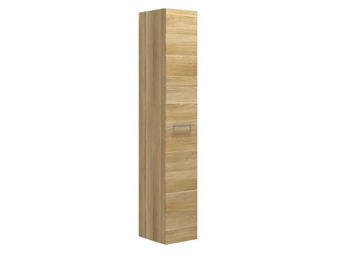 Dansani Højskab 1 låge - Mido  med venstrehængslet låge 172,8x30x60 cm varm eg