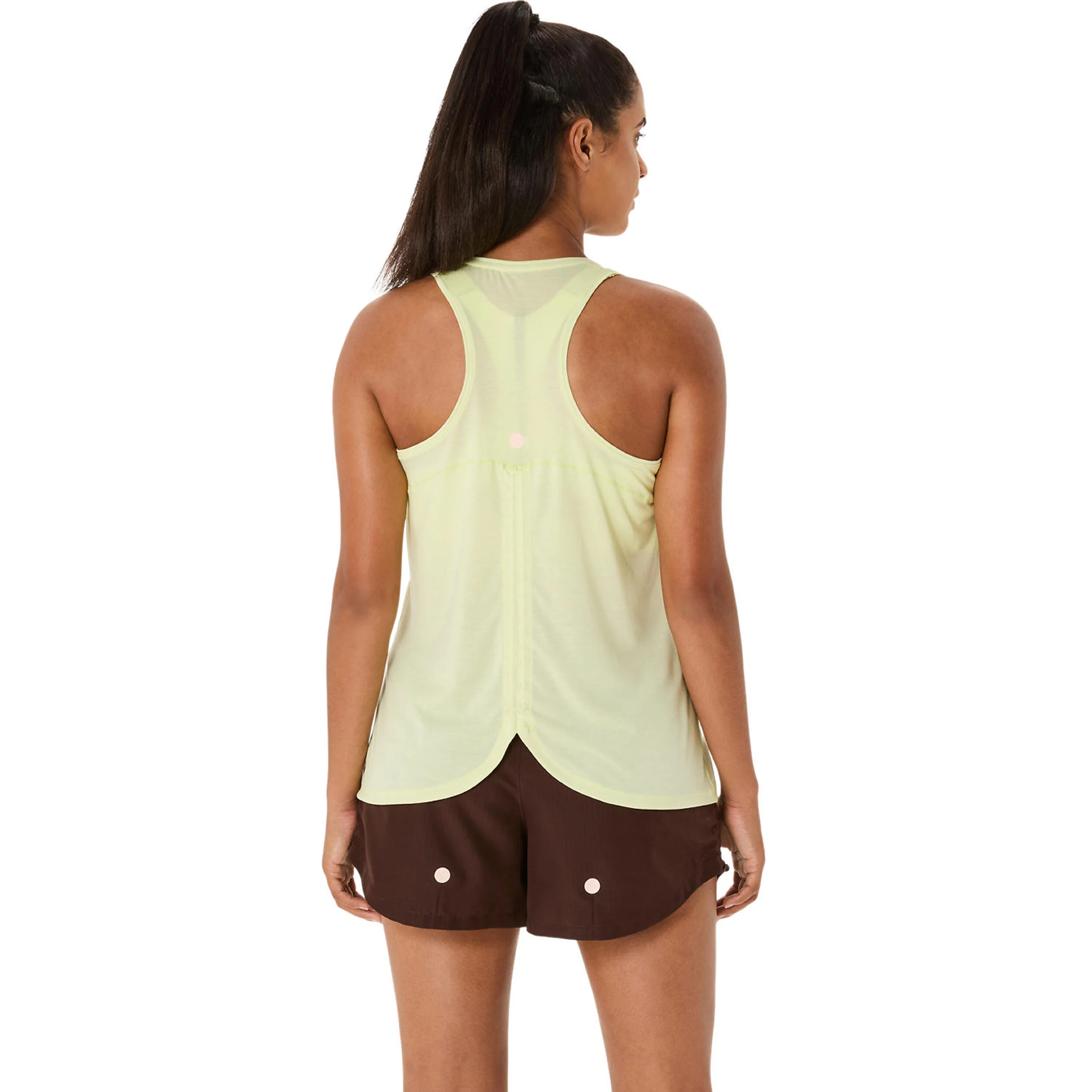 ASICS Nagino Run Adjustable Débardeur Tank Top Femmes - Jaune