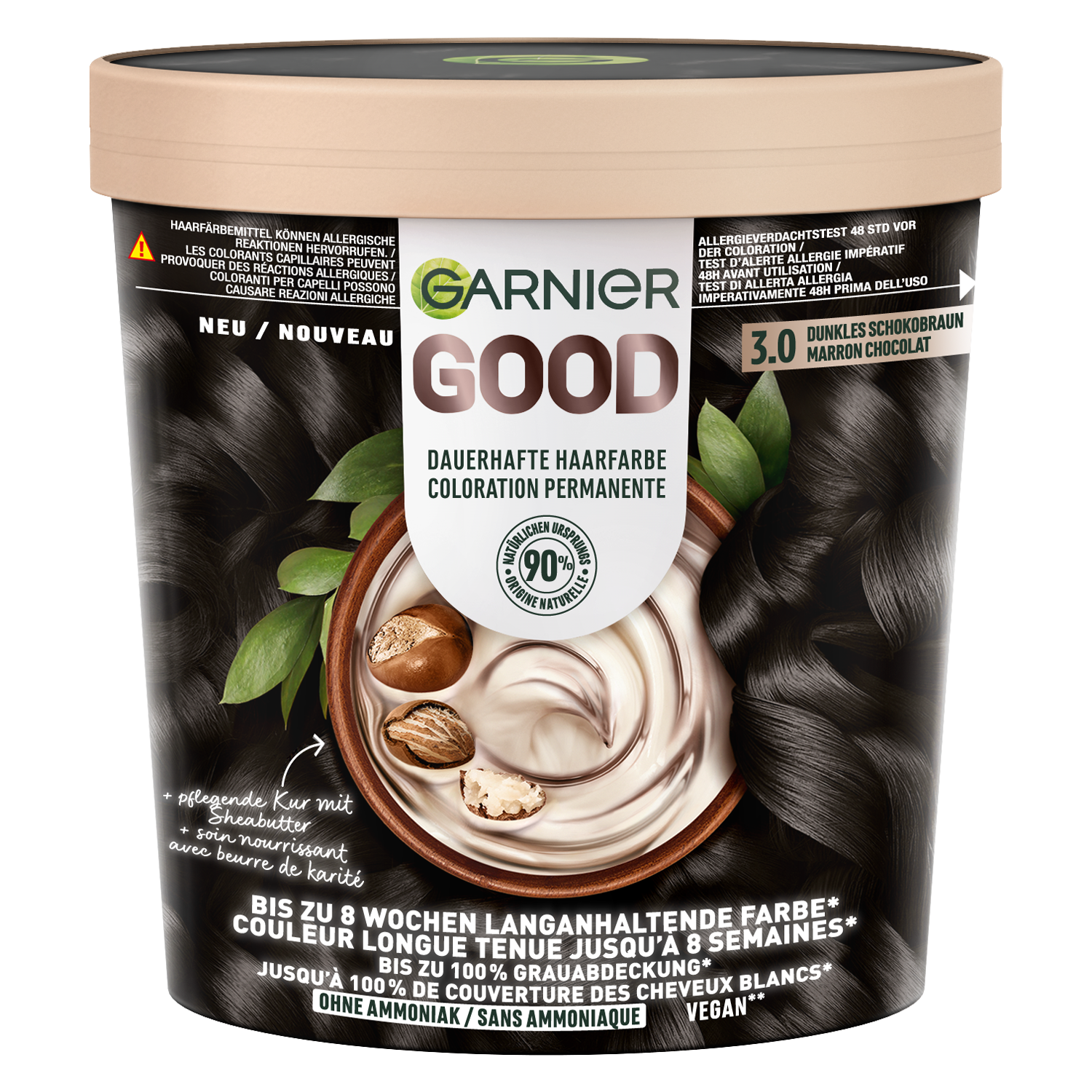 GARNIER GOOD Color permanent 3.0 Dark Chocolate Brown Tb 1 Stk