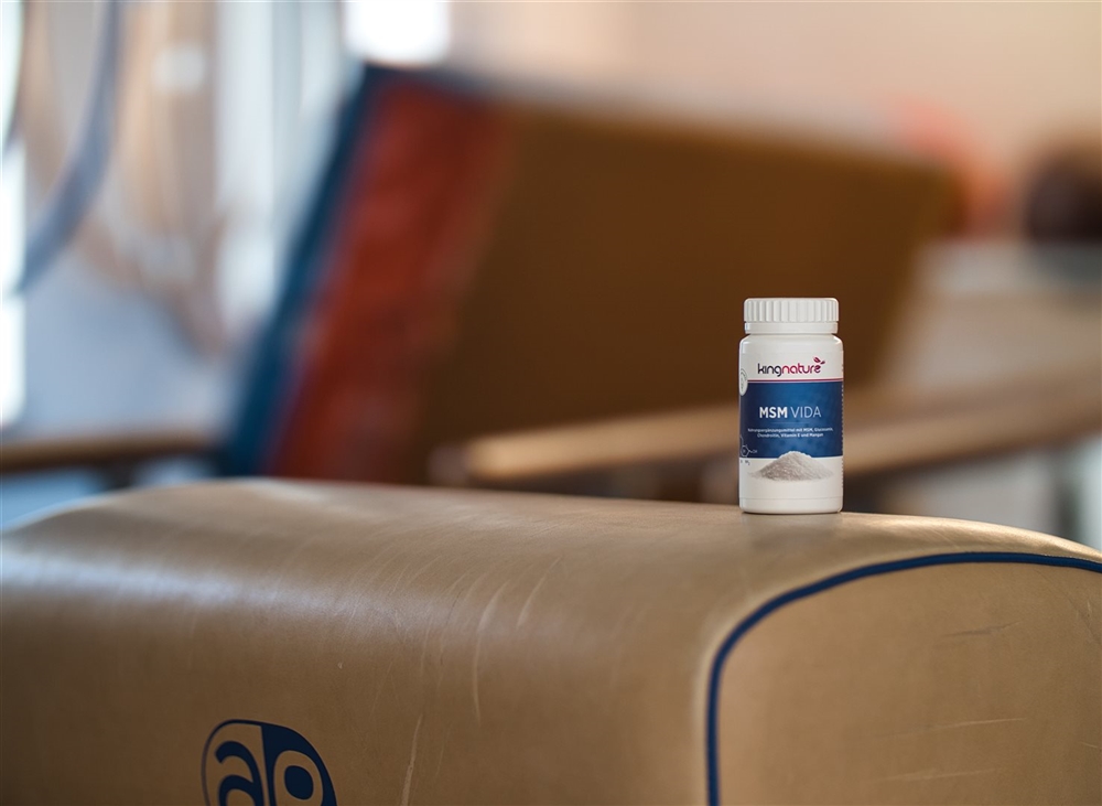 KINGNATURE MSM Vida 860 mg<br>60 Stück, Dose, Kapsel