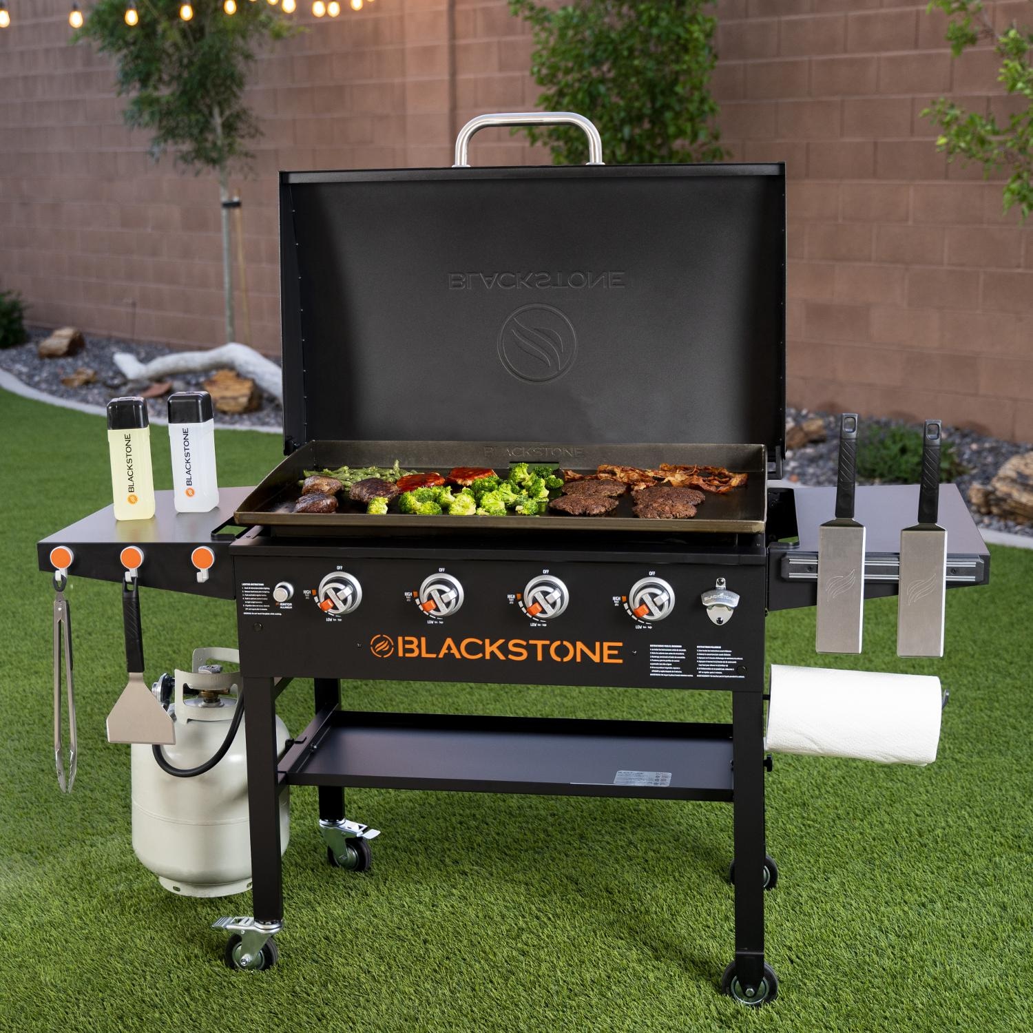 Blackstone Original 36-Inch Griddle Cooking Station W/ Hood - 1899