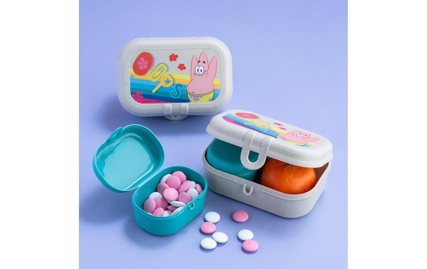 Lunchbox PATRICK sand, 3er SetKinder-Brotdosenset