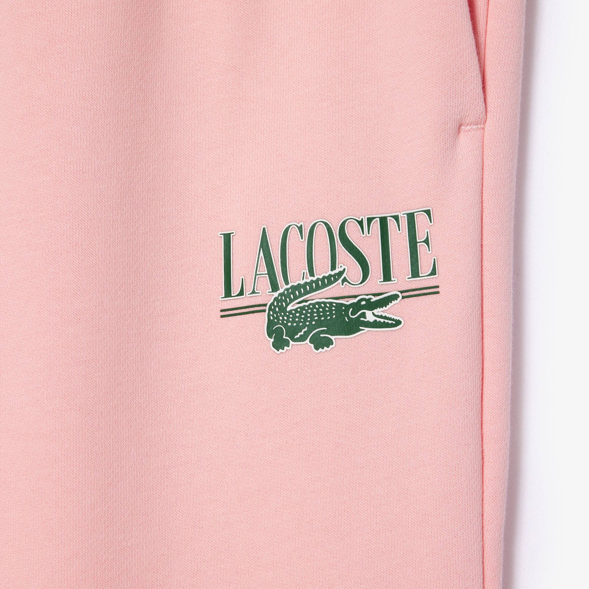 Pantalon de survêtement Jogger imprimé Lacoste Pantalons de survêtement - Rose - Lacoste - Femme
