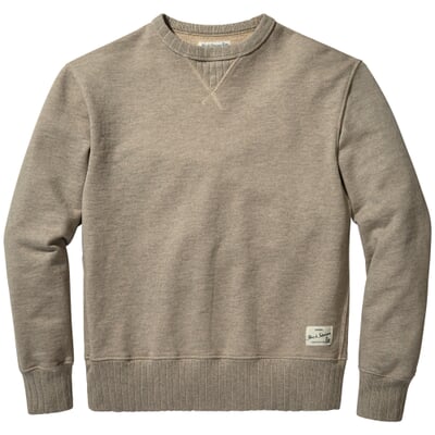 Herren-Sweatshirt, Graumelange