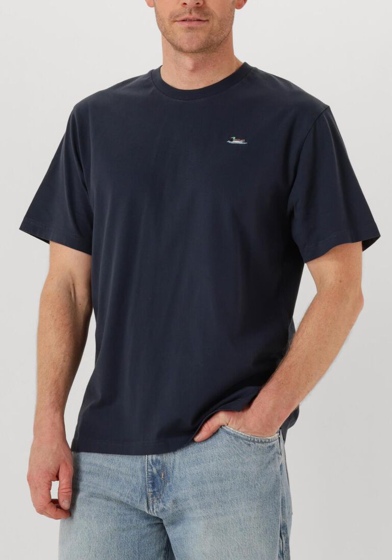 donkerblauwe forét t-shirt duck t-shirt