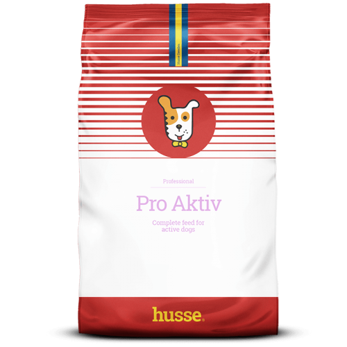 Ração para cães Husse Pro Aktiv, sabor frango
