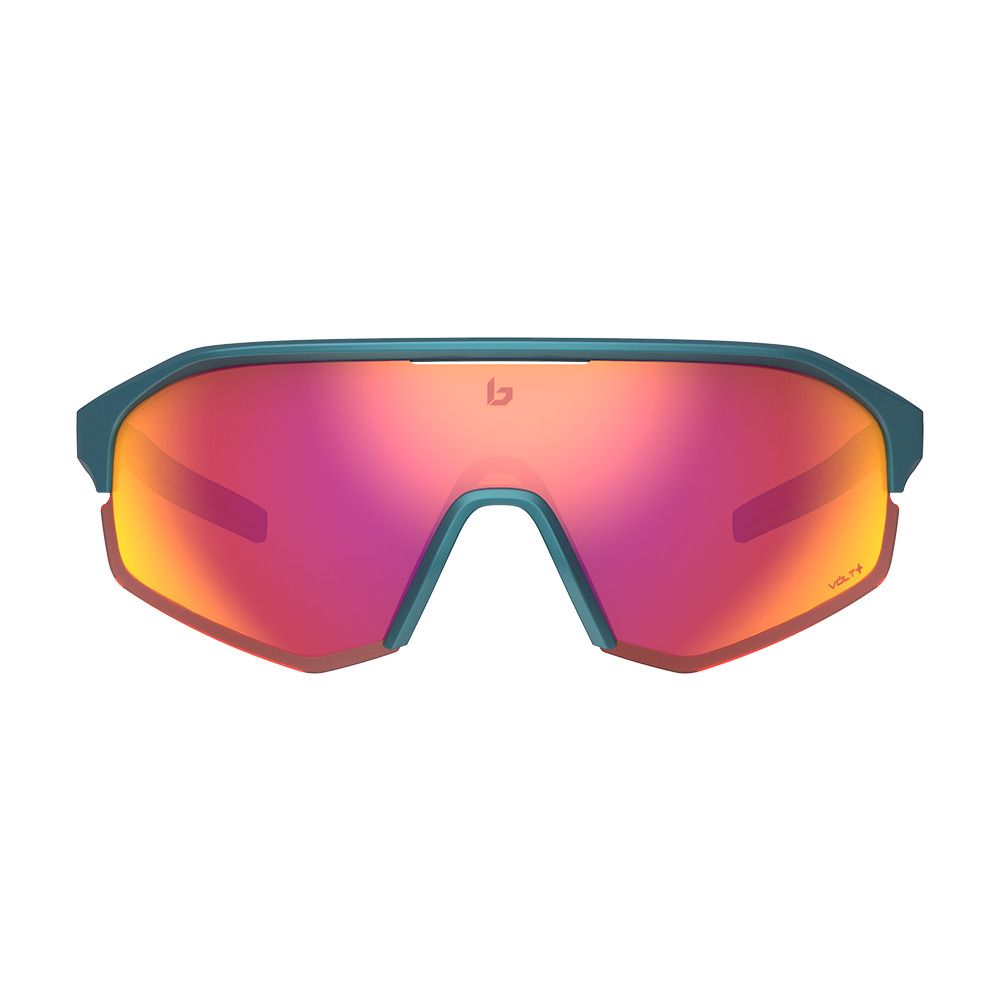 Bolle LIGHTSHIFTER XL - Lunettes de soleil polarisés creator teal metallic/volt+ ruby