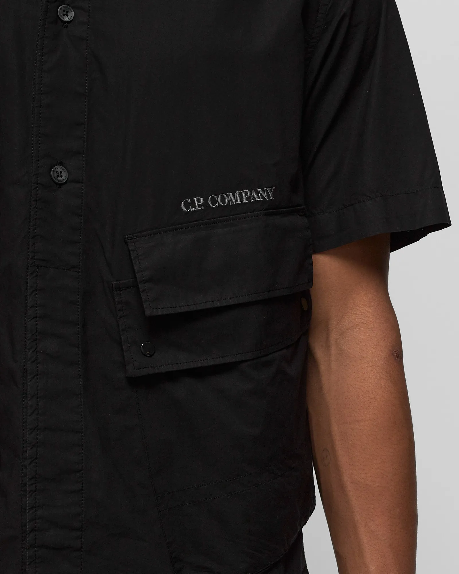 C.P. Company POPELINE SHIRTS - SHORT SLEEVE