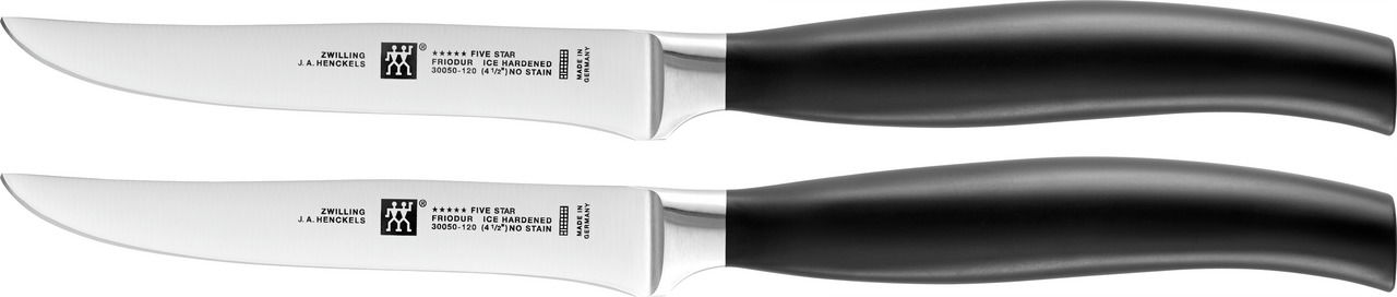 ZWILLING Steakmesser 2-tlg. FIVE STAR