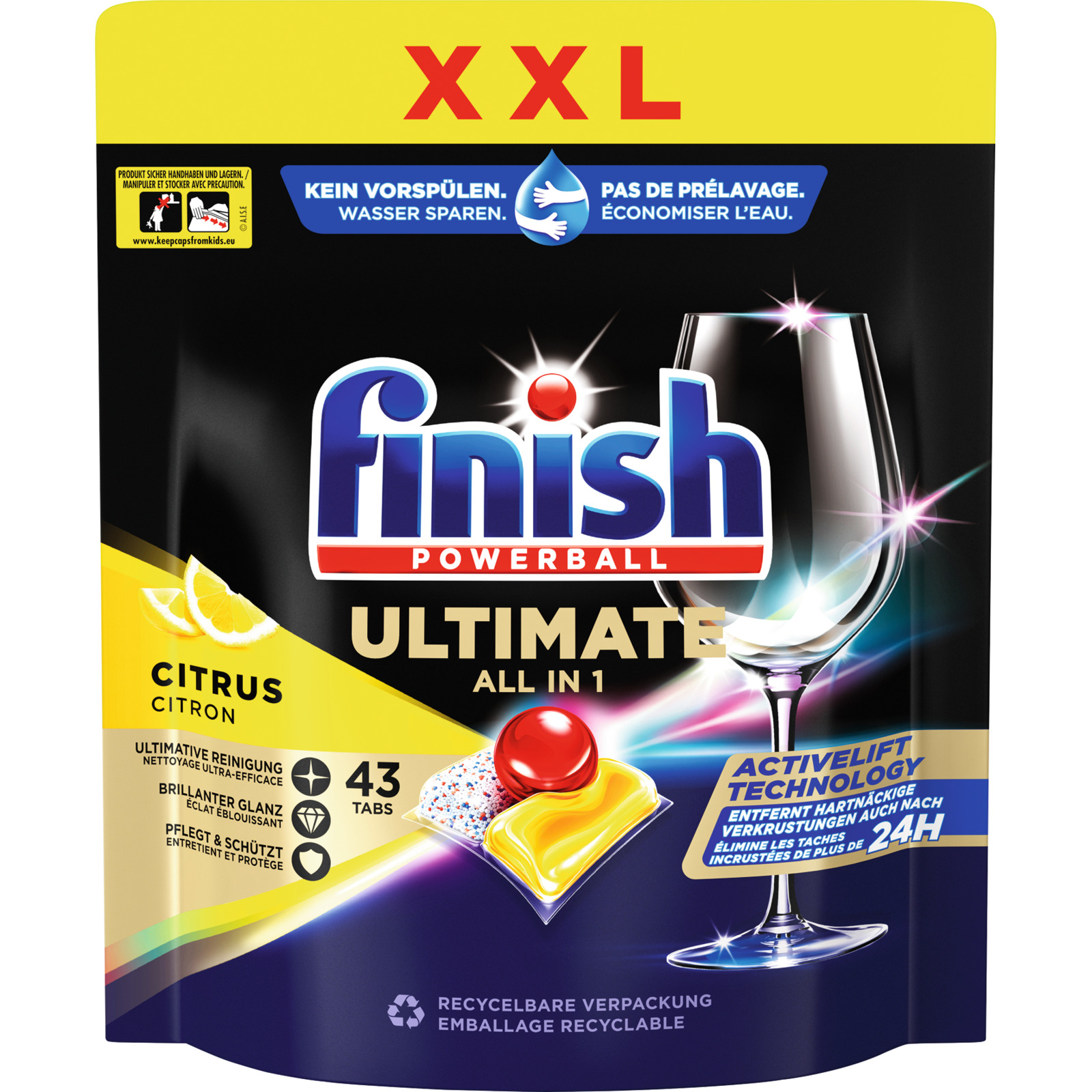 Finish Quantum Ultim Tabs Citrus 43er