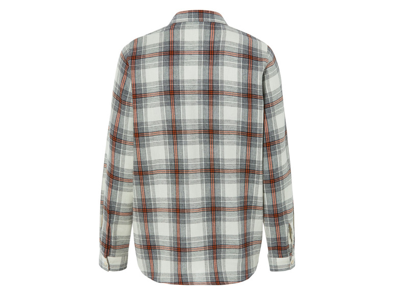 Flanellen dames blouse