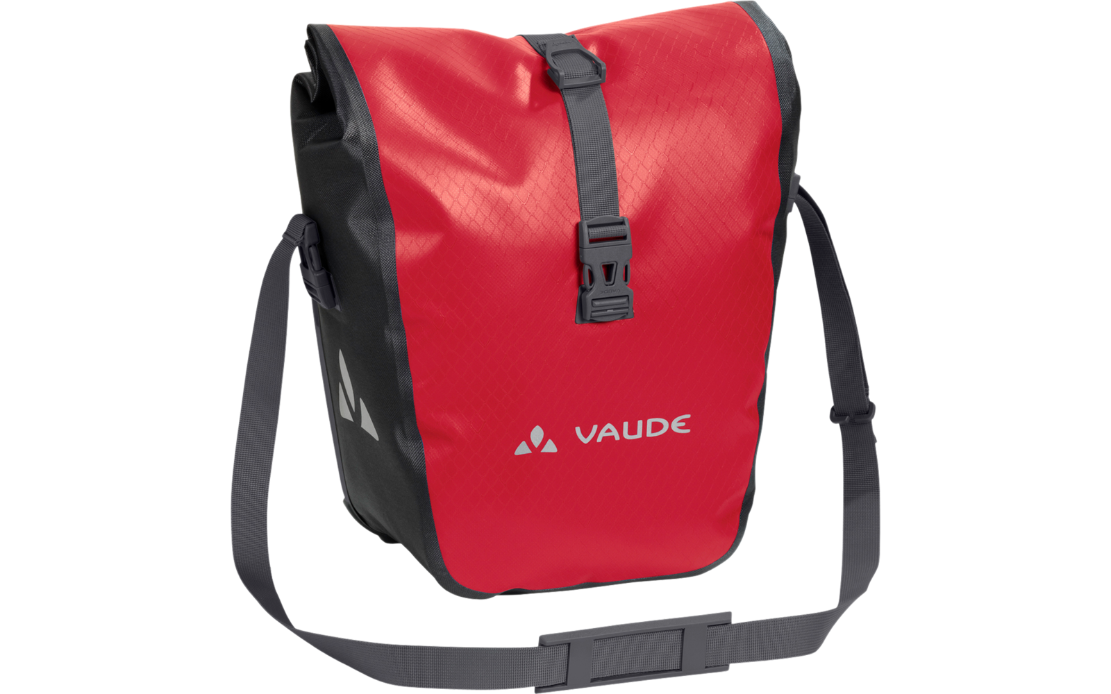 Vaude Aqua Front Fahrradtaschenset 2 Stück 28 Liter rot
