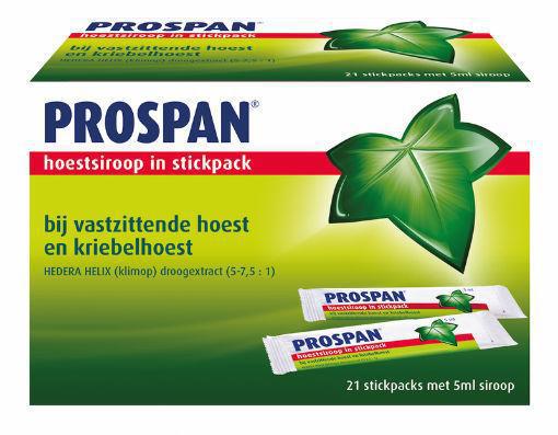 Prospan Hoestsiroop Sticks 21x5ml