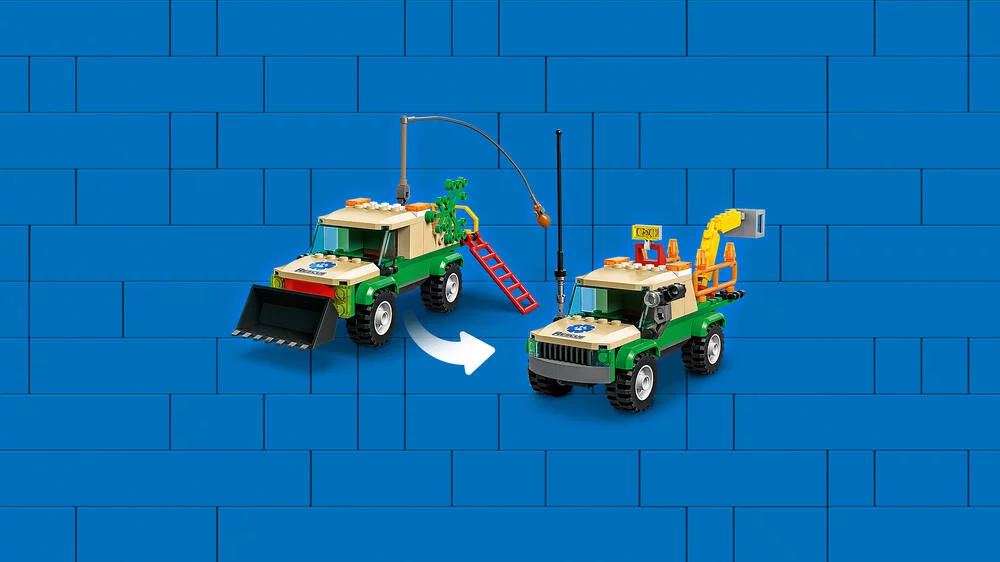 LEGO®CITY 60353 - MISSIONS DE SAUVETAGE DES ANIMAUX SAUVAGES