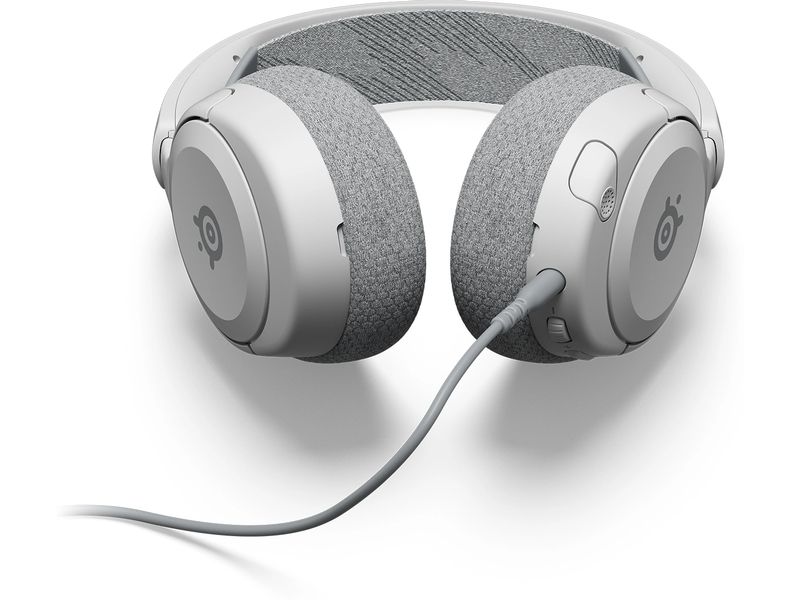 Steel Series Headset Arctis Nova 1P Weiss Steelseries Arctis Nova 1P kabelgebundene Gaming-Kopfhörer mit Kopfband, Weiss