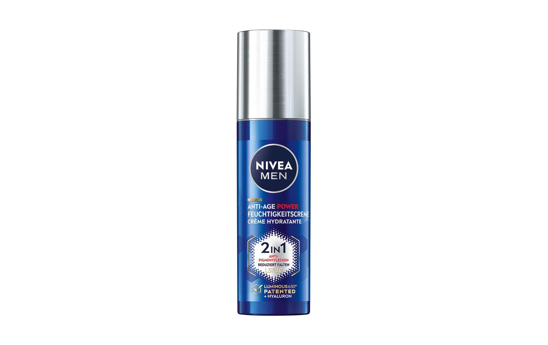 Men Crème Anti-Age Power Luminous 50 mlAnti-Age Gesichtspflege mit dem patentierten Anti-Pigment-Wirkstoff