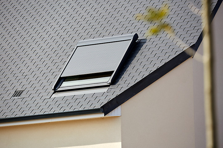 Raccord fenêtre de toit simple sur ardoises Velux EDN UK08 gris