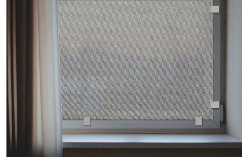 Screen-Hitzeschutz Outdoor, Grau, 40 x 80 cmModerner Outdoor-Hitzeschutz