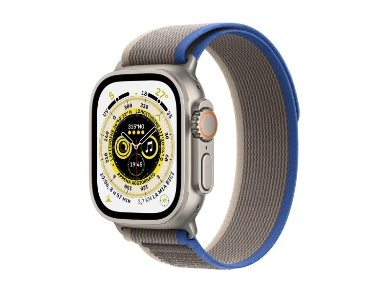 Apple Watch Ultra, OLED, Berøringsskærm, 32 GB, Wi-Fi, GPS (satellit), 61,3 g