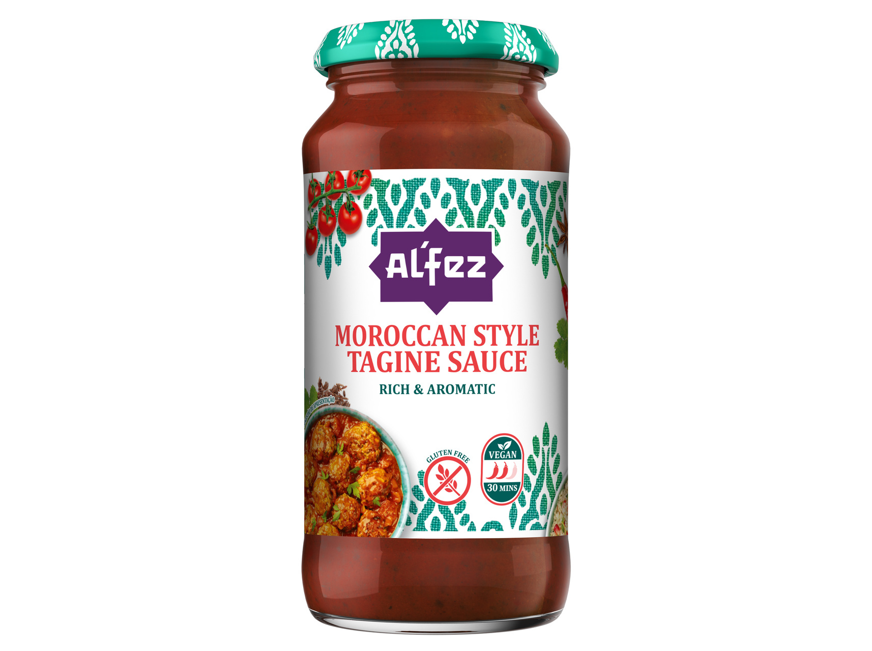 MOLHO AL'FEZ ALMÔNDEGAS MARROQUINO 450G