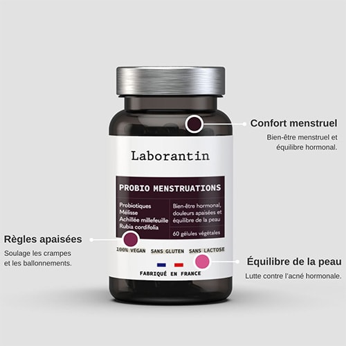 Compléments alimentaires - Probio Menstruations - Confort menstruel - 1 mois