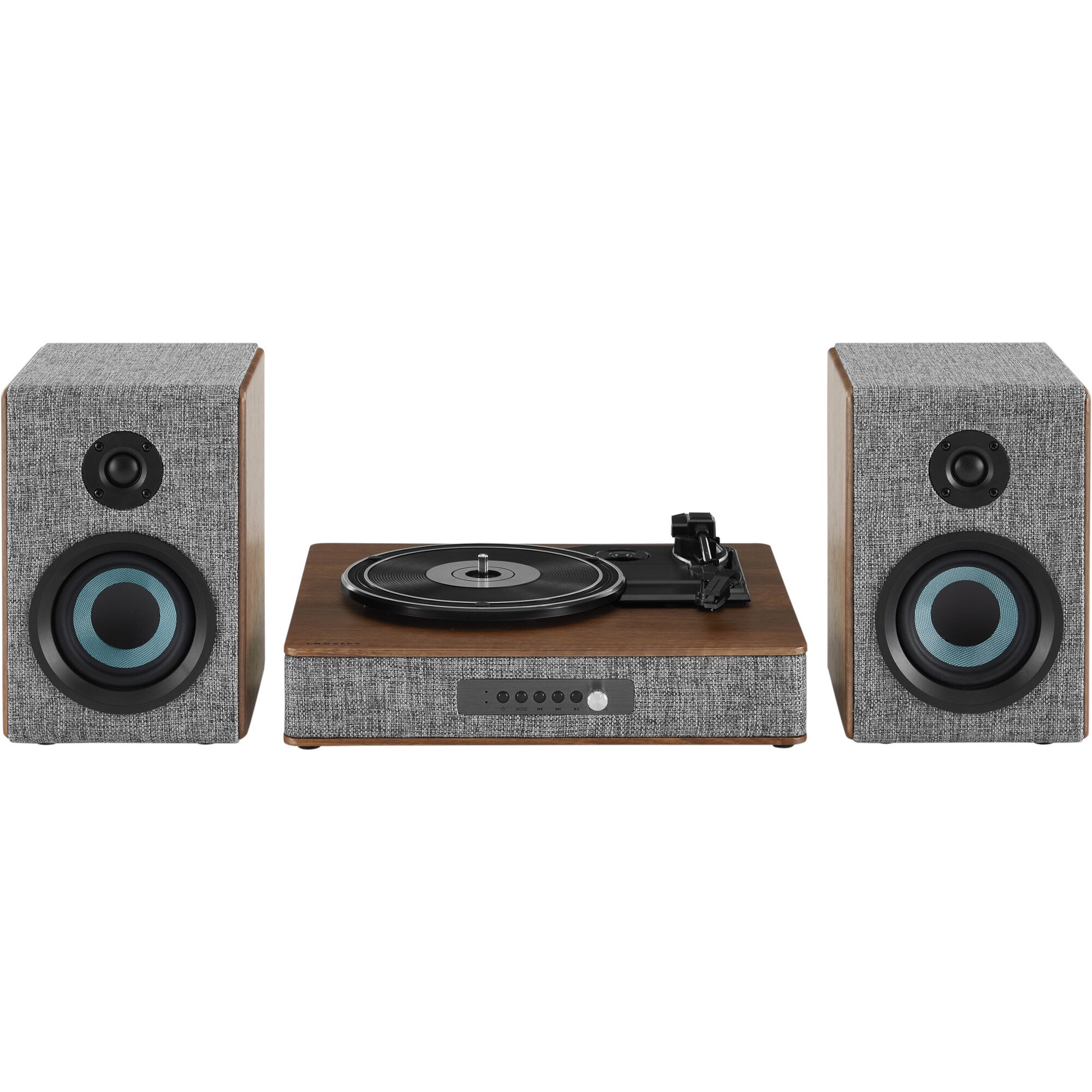 Crosley Aria platenspeler/mediaspeler met luidsprekers