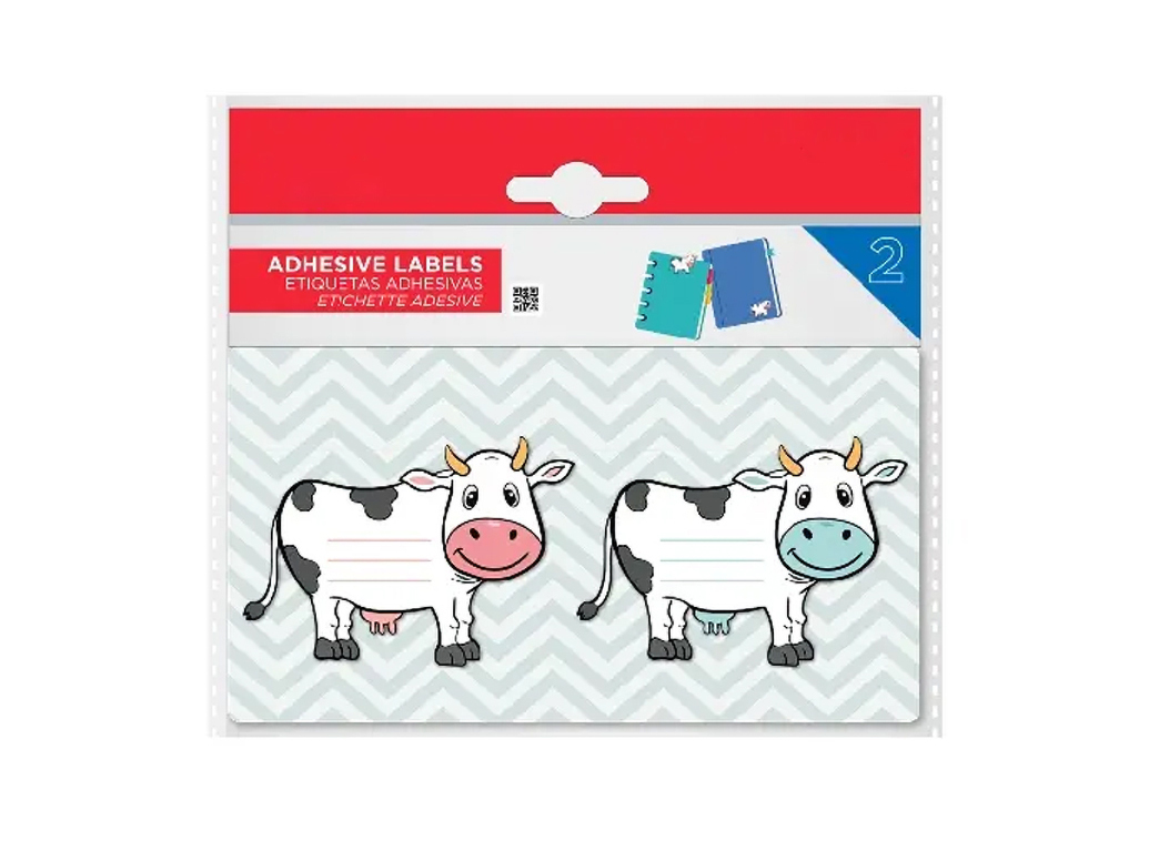 CONJUNTO DE NOTAS ADESIVAS DO ART VACAS