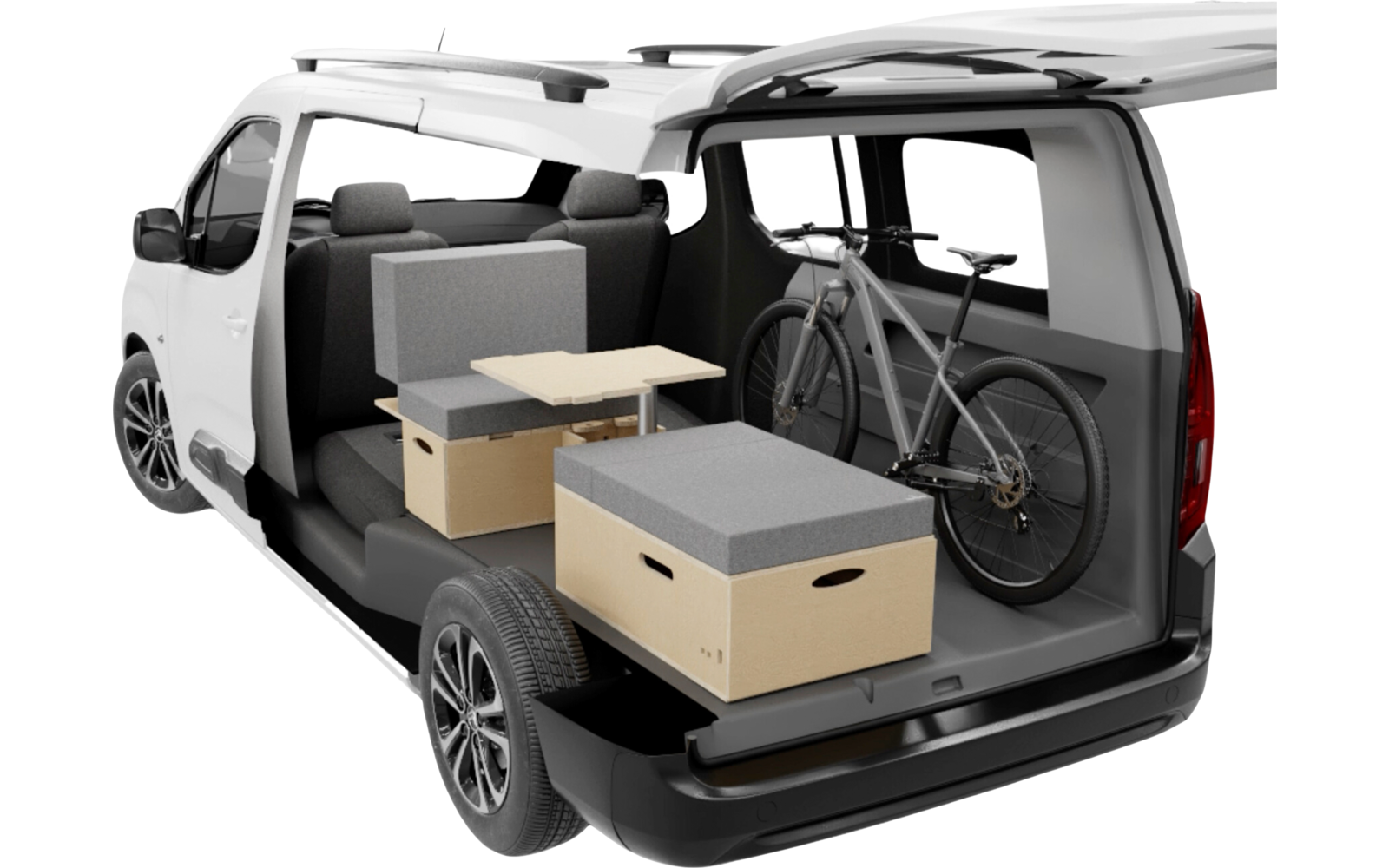 Tchao Tchao MVP Kit Möbel für Multifunktionsfahrzeuge für 1 Person