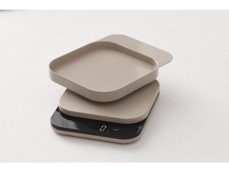 Rosti Küchenwaage Mensura Beige Digitale Küchenwaage