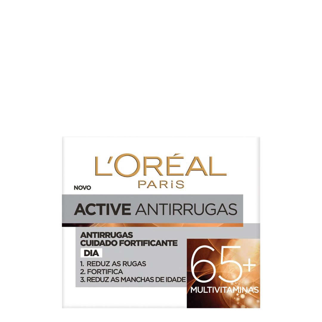 L'ORÉAL PARIS  Active Antirrugas Creme de Dia 65+ - 50ml