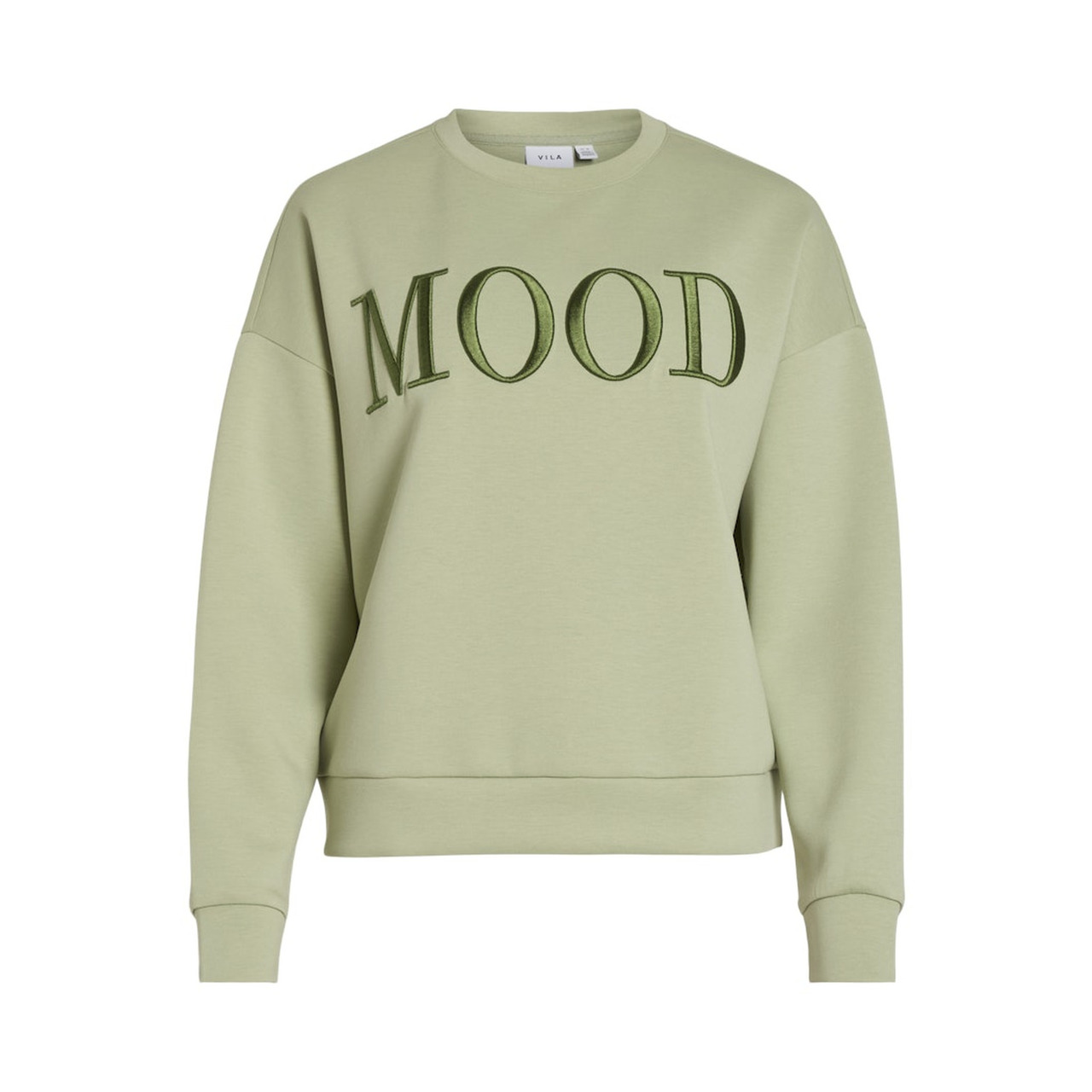 Vila VIREFLECT MOOD EMB L/S SWEAT T