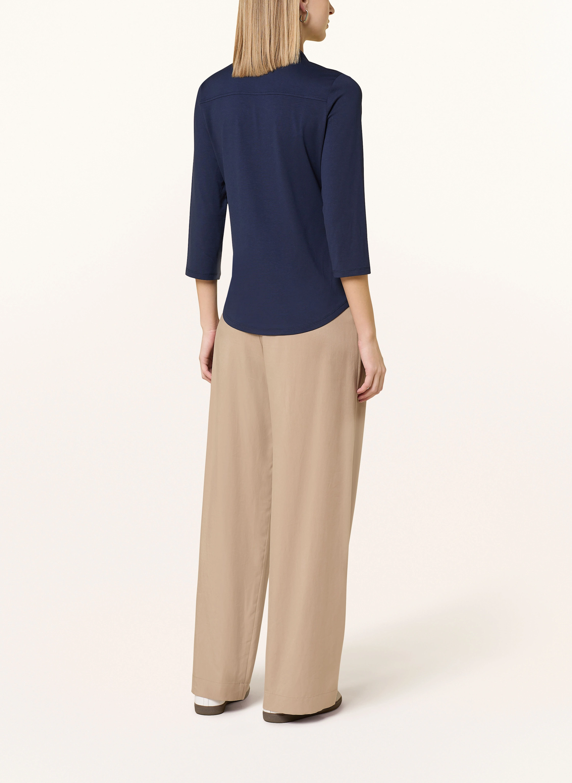 Marc O'Polo Hemdbluse aus Jersey mit 3/4-Arm