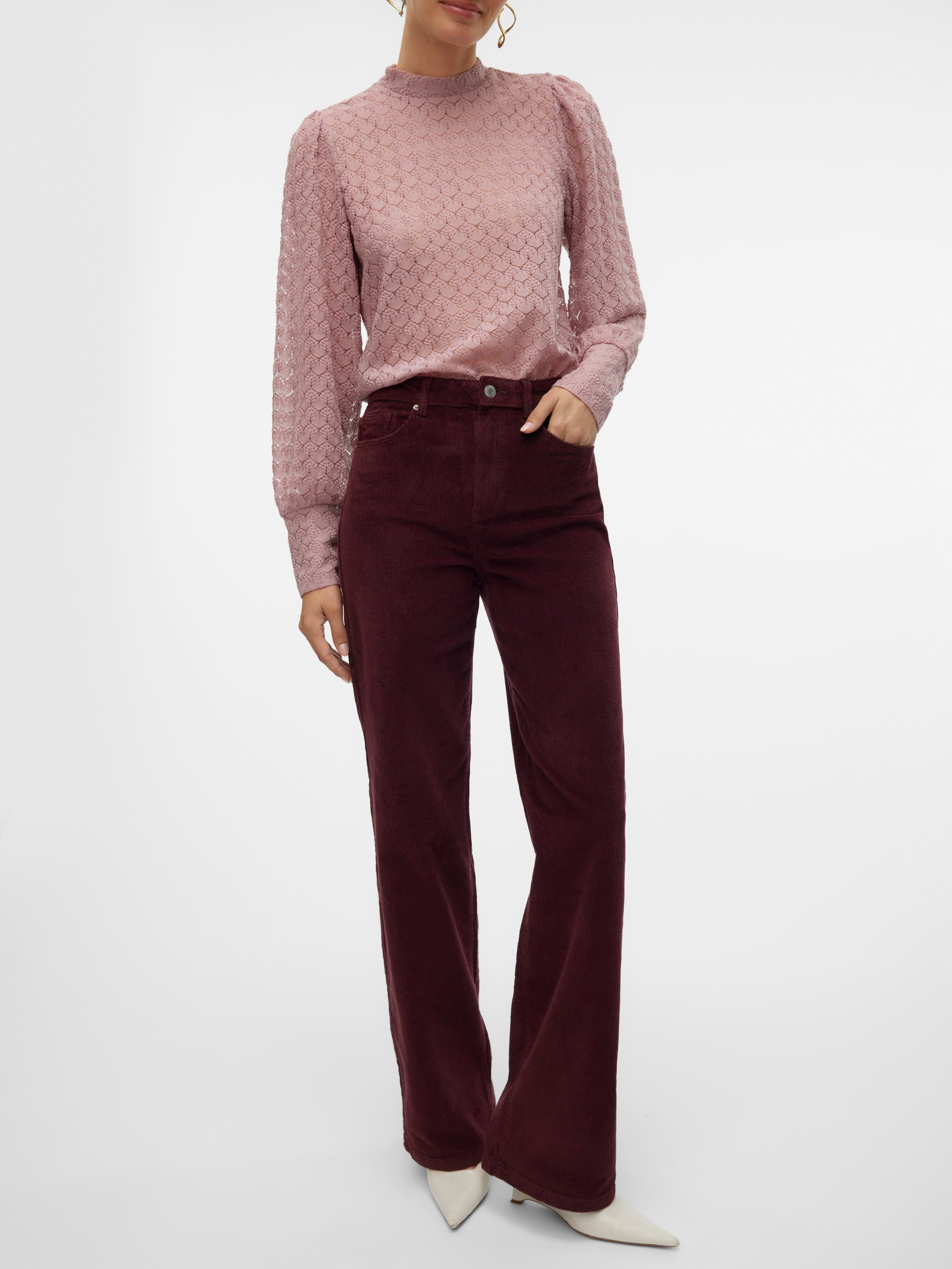 VMTESSA High rise Wide fit Corduroy Jeans