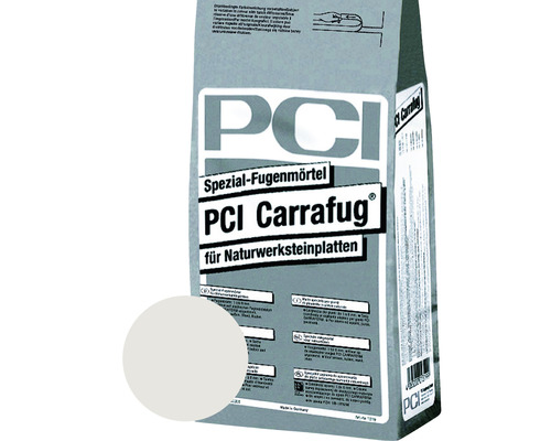 PCI Carrafug® Speciale Voegmortel voor Natuursteenplaten, Parelgrijs, 5 kg