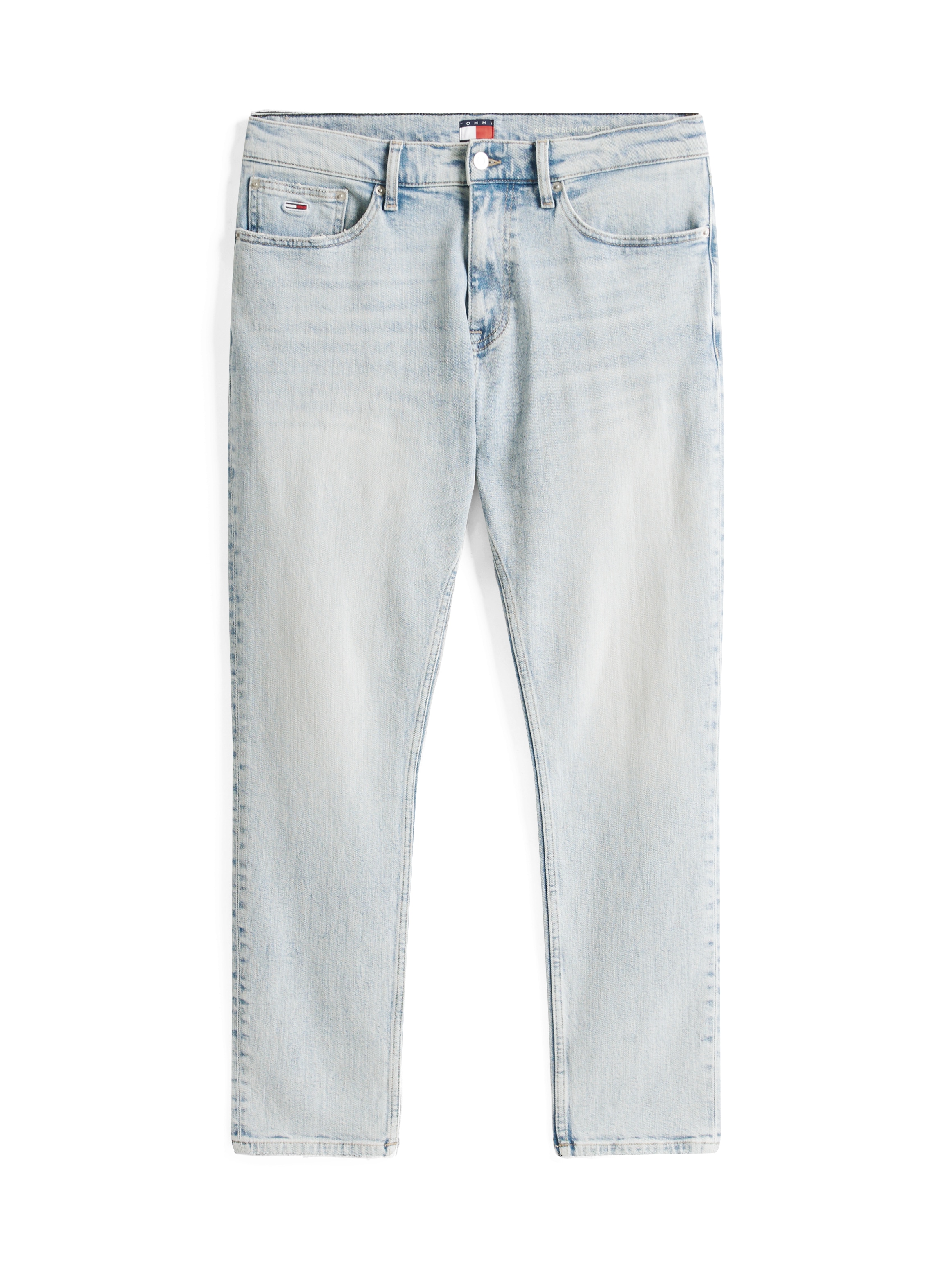Tommy Jeans Slim-fit-Jeans »Austin Slim Tapered«, zum Knöchel hin schmaler werdende Jeans mit mittlerer Leibhöhe