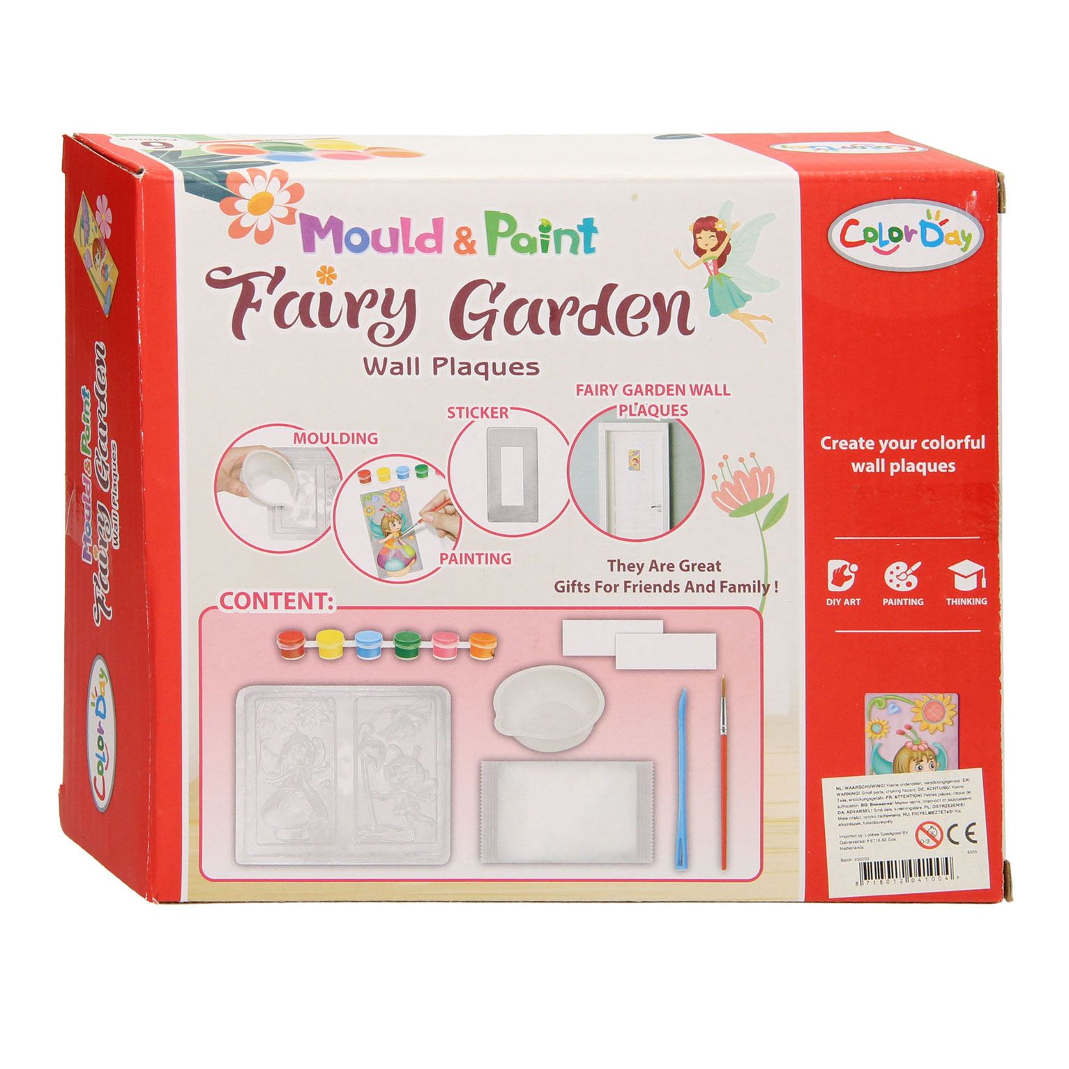 Gips Gieten & Schilderen Fairy Magneten