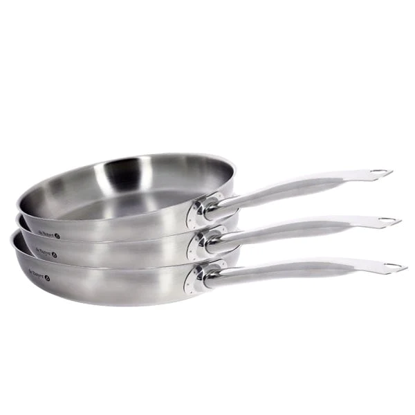 Batterie de cuisine poêles Prim’Appety 20, 24, 28 cm De Buyer
