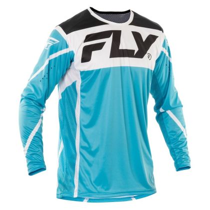 Maillot cross Fly LITE 2025 - Bleu / Bleu