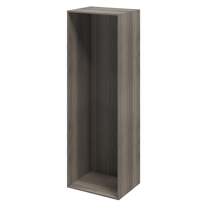 Caisson effet chêne grisé GoodHome Atomia H. 225 x L. 75 x P. 58 cm