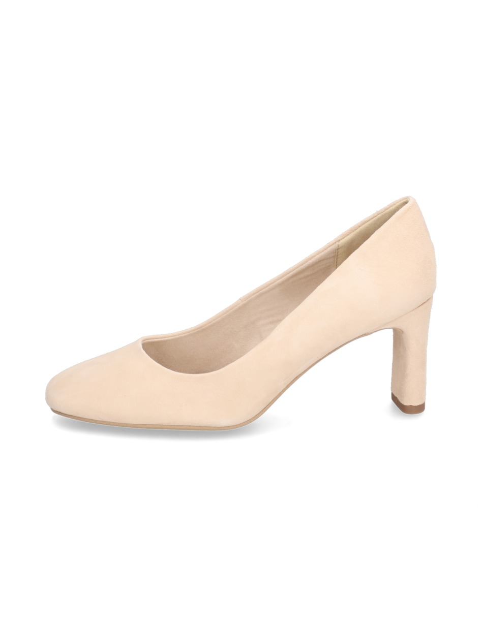 Veloursleder Pumps