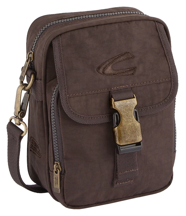 camel active Umhängetasche »Journey« aus leichtem robusten Nylon, funktional perfekt für alle Lebenslagen
