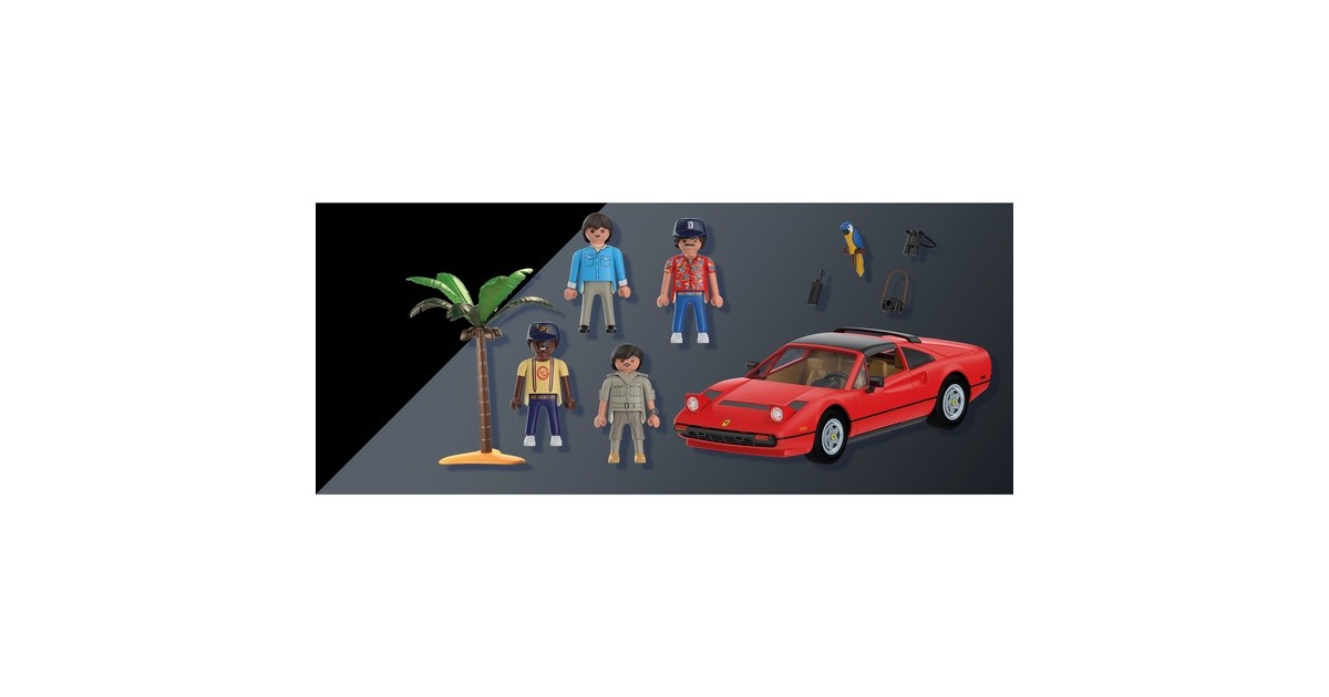 PLAYMOBILFamouse cars - Magnum, p.i. Ferrari 308 GTS Quattrovalvole Constructiespeelgoed  (71343)